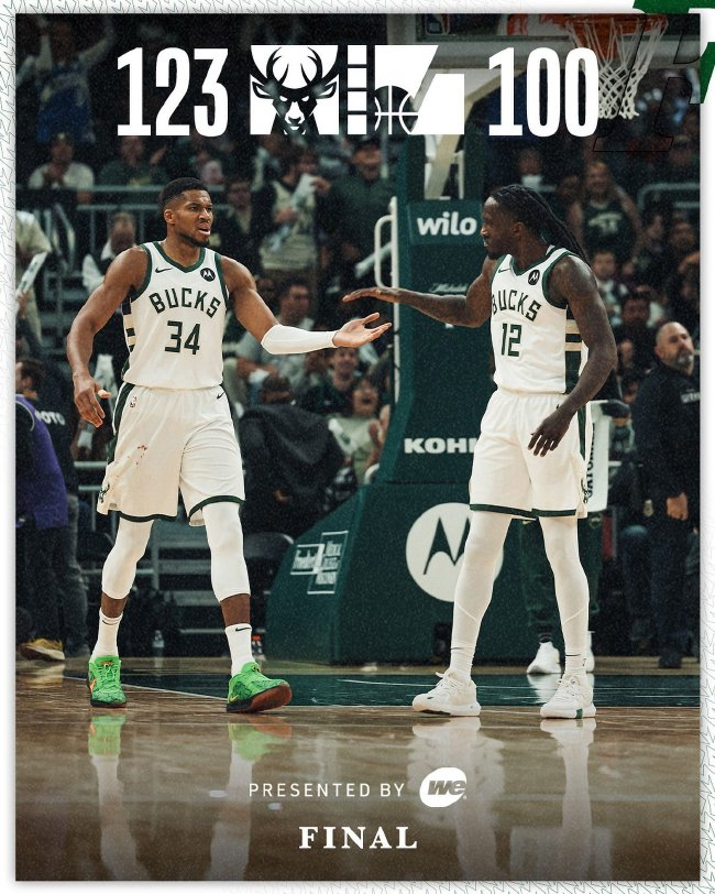 雄鹿终结六连败大胜爵士 森林狼末节45分逆转公牛
