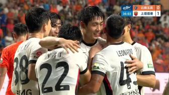 连追两球,玉昆主场2-2逼平海港 18岁布尼亚明替补传射建功 连追两球,玉昆主场2-2逼平海港 18岁布尼亚明替补传射建功