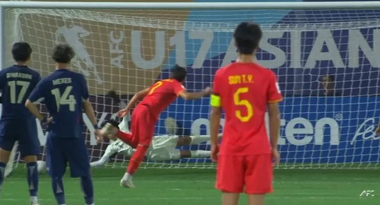 布尼亚明传射建功 U17国少2比0泰国取首胜仍出局