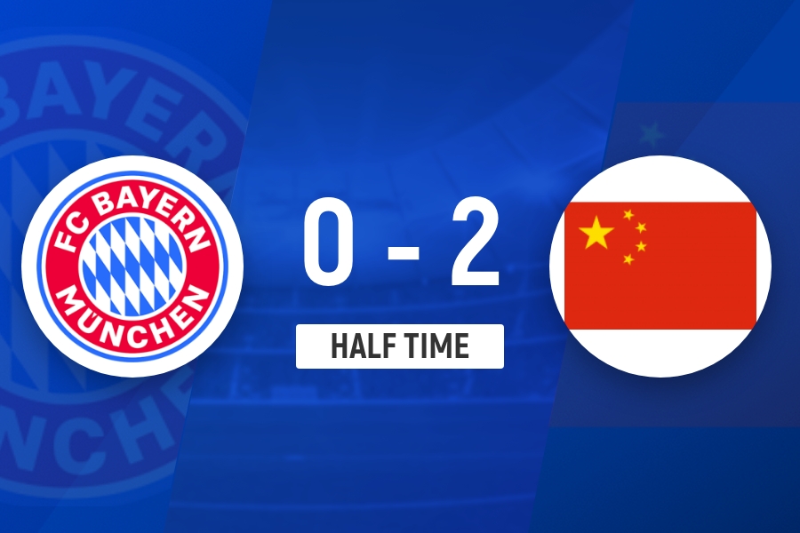 吴逸晨68秒闪击李启娴扩大比分 中国U17女足半场2-0拜仁