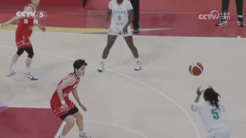 [CCTV全场集锦]🏀热身赛-中国女篮险胜尼日利亚 张子宇24+11 杨舒予12+6